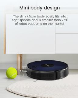 Thamtu G2 Robot Vacuum and Mop Combo - Black