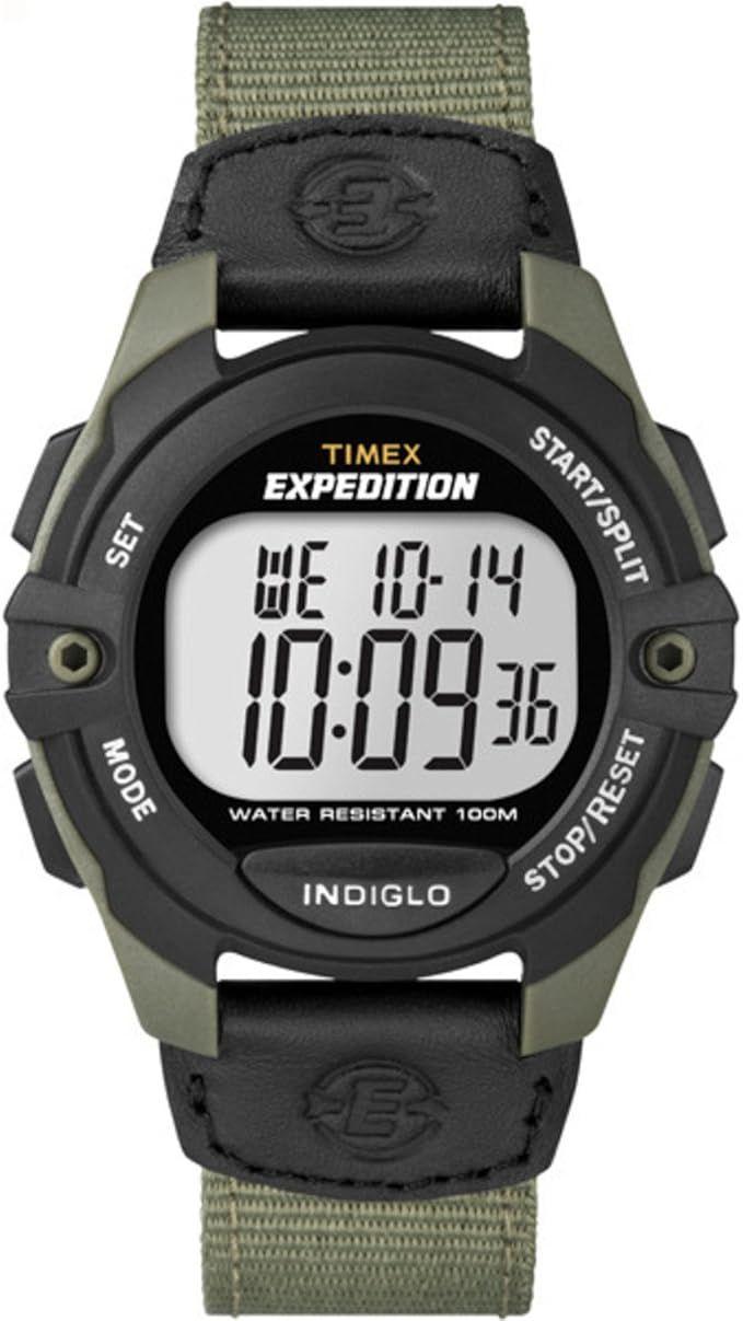 Timex  Expedition Men's Digital Watch - Green/Black - Excellent