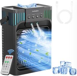 Tiokviop Portable Air Conditioner ‎AB-1 - Black