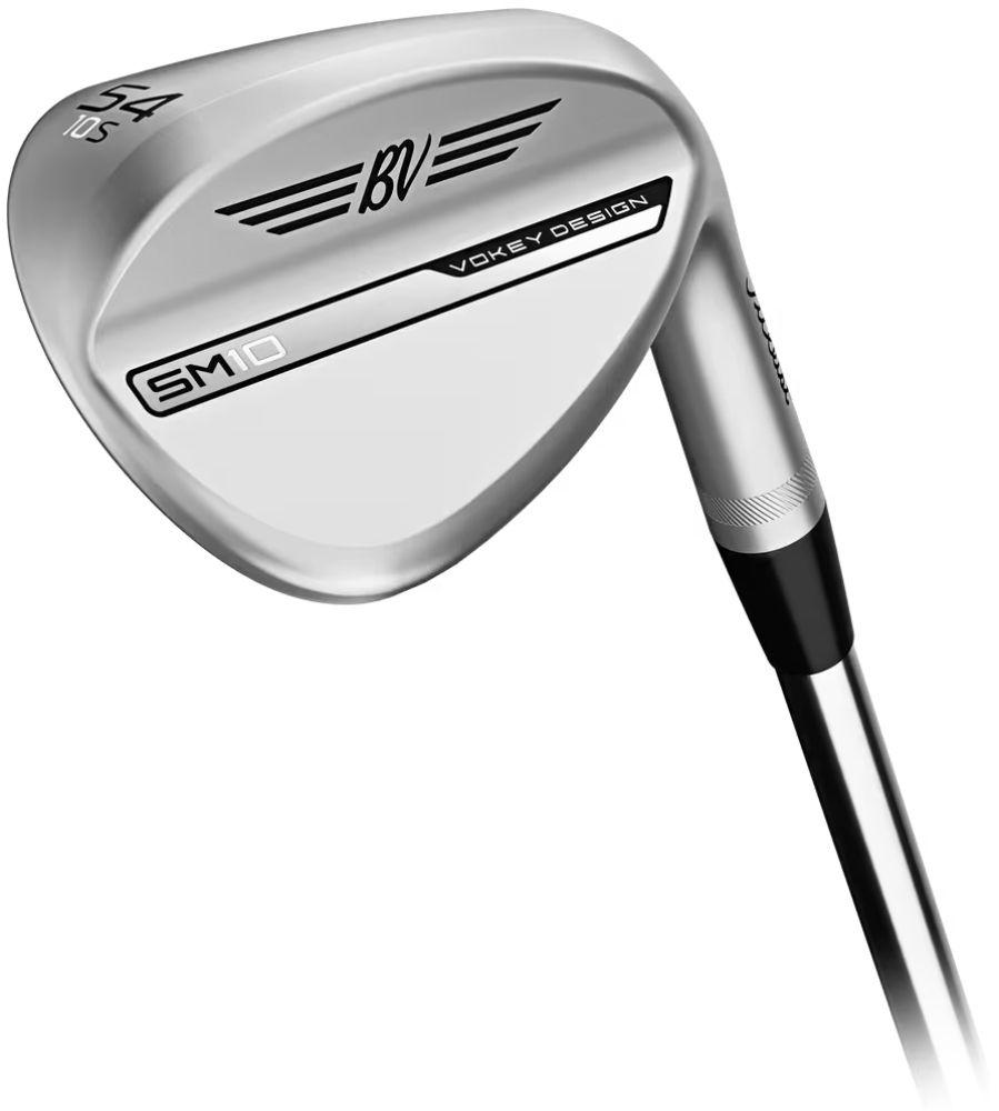 Titleist Vokey SM10 Tour Chrome S Grind Wedge - True Temper Dynamic Gold S200 Shaft - Sand Wedge - Left Handed - Wedgeflex Flex - Standard Length - 56 Loft - Standard Lie Angle - Men - Good