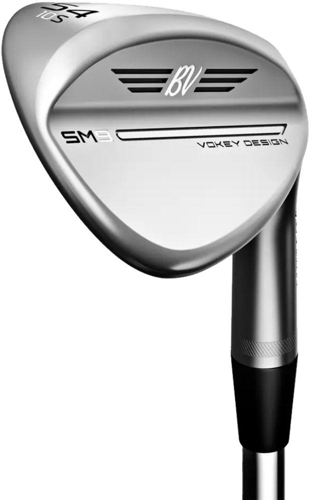 Titleist Vokey SM9 Tour Chrome F Grind Wedge - True Temper Dynamic Gold S200 Shaft - Gap Wedge - Right Handed - Wedgeflex Flex - Standard Length - 52 Loft - Standard Lie Angle - Men - Acceptable