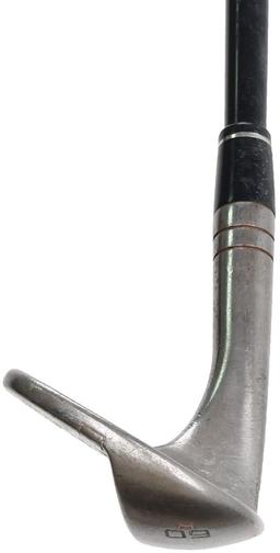 Titleist Vokey WedgeWorks Raw K Grind Wedge - Golf Club - Lob Wedge - 60° Loft - Wedgeflex Flex - No Label Shaft - Men