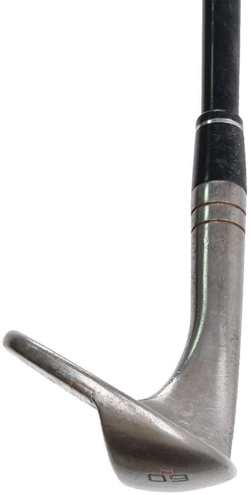 Titleist Vokey WedgeWorks Raw K Grind Wedge - Golf Club - Lob Wedge - 60° Loft - Wedgeflex Flex - No Label Shaft - Men