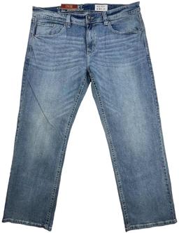 T.K. Axel Men's Slim Boot Stretch Jeans 32x32" - Water