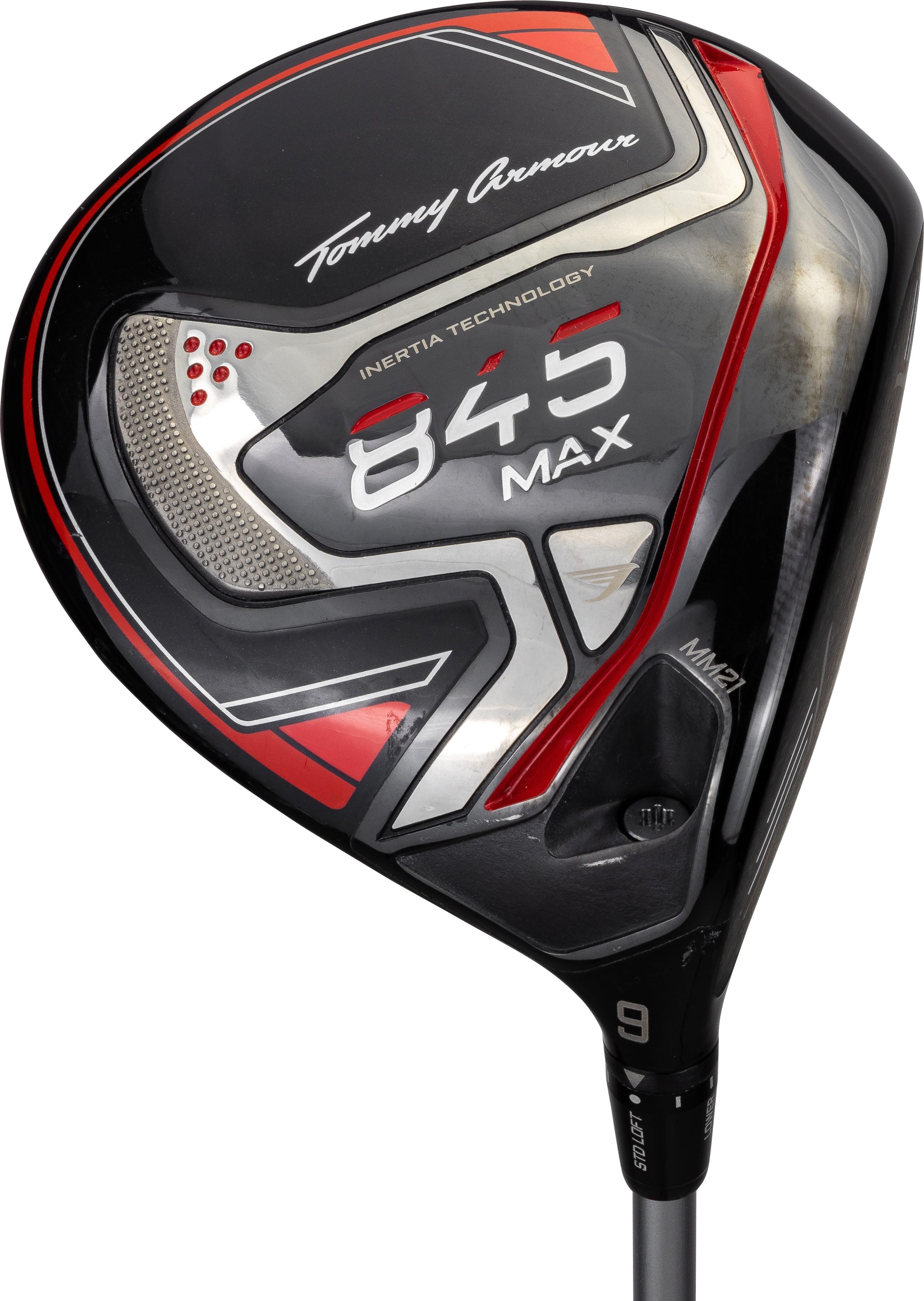 Tommy Armour 2021 845 Max - Mitsubishi Chemical Tensei CK Red 55 Shaft - Standard Lie Angle - Left Handed - Regular Flex - Standard Length - 10.5 Loft - Men - Good