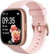 TOOBUR IDW26 Smartwatch - 46mm - Rose Gold Plastic Case with Pink Silicone Silicone Band