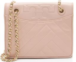 Tory Burch Chevron Leather Alexa Shoulder Bag - Leather - Pink