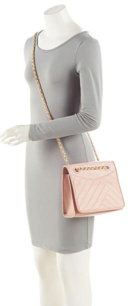 Tory Burch Chevron Leather Alexa Shoulder Bag - Leather - Pink