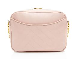 Tory Burch Chevron Leather Alexa Stitch Camera Bag - Leather - Pink