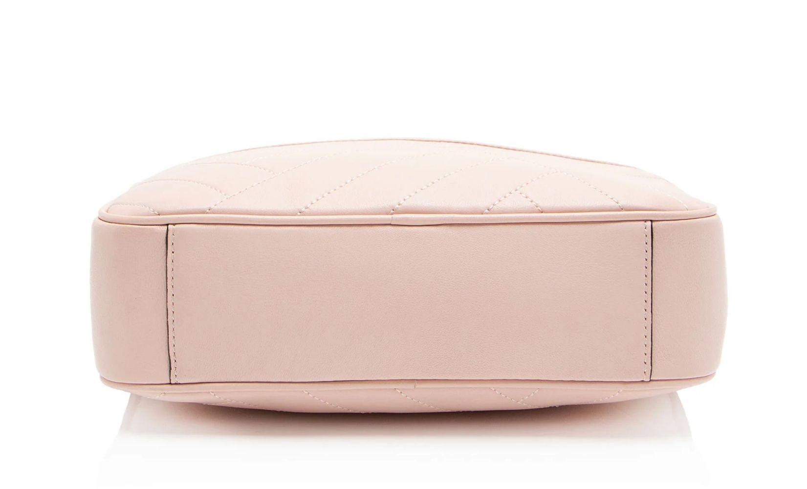 Tory Burch Chevron Leather Alexa Stitch Camera Bag - Leather - Pink