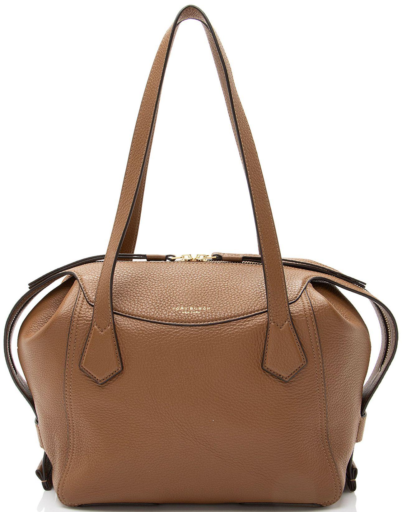 Tory Burch  Leather Perry Medium Satchel - Brown - Leather - Excellent