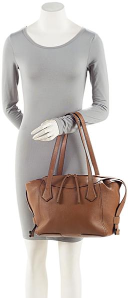 Tory Burch Leather Perry Medium Satchel - Leather - Brown