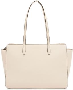 Tory Burch Leather Robinson Tote - Leather - Beige