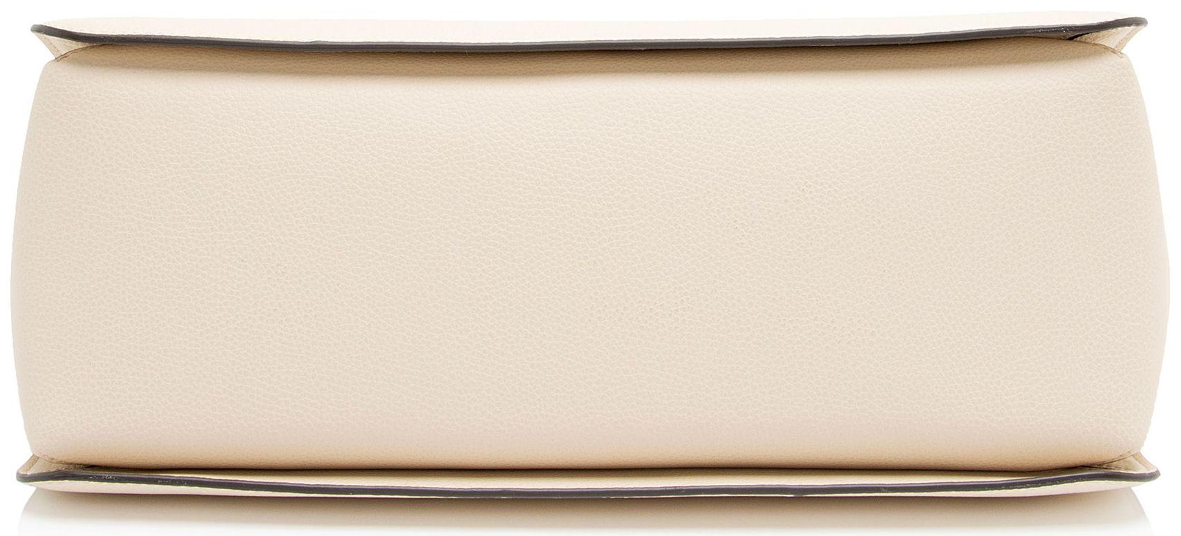 Tory Burch Leather Robinson Tote - Leather - Beige