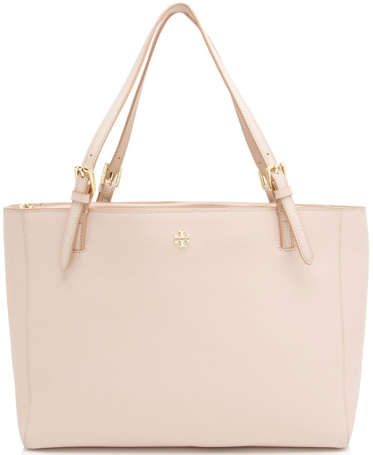 Tory Burch  Leather York Tote - Pink - Leather - Excellent