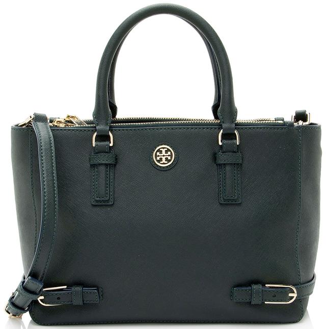 Tory Burch Saffiano Robinson Small Multi Tote