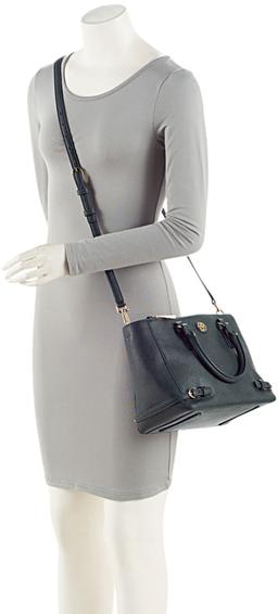 Tory Burch Saffiano Robinson Small Multi Tote - Leather - Green