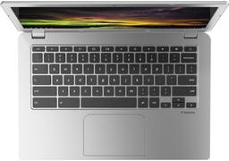 Toshiba Chromebook 2 CB35 Laptop 13.3" - Ice Silver - Intel Celeron 3215U 1.7GHz - 4GB RAM - 16GB