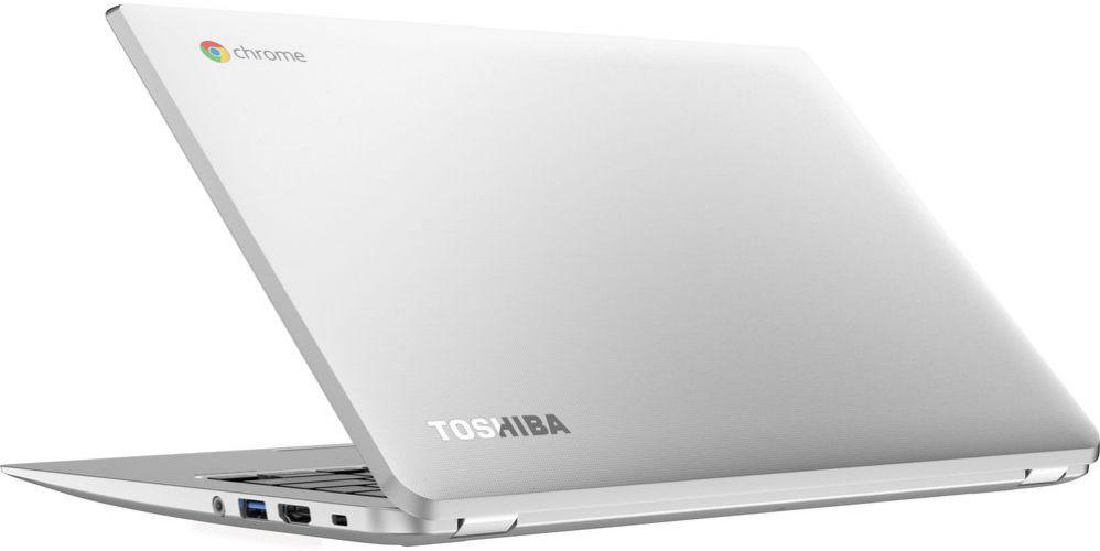 Toshiba Chromebook 2 CB35 Laptop 13.3" - Ice Silver - Intel Celeron 3215U 1.7GHz - 4GB RAM - 16GB
