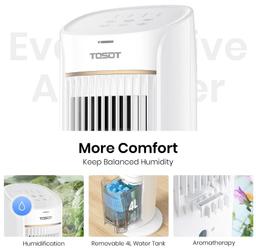 Tosot 210CFM Evaporative Air Cooler - White