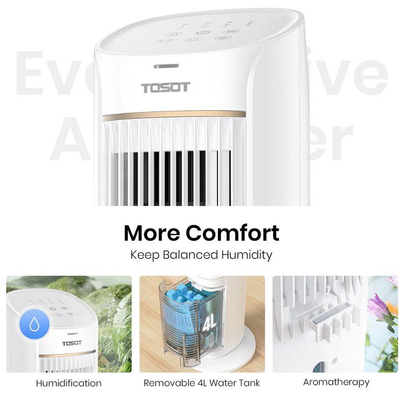 Tosot 210CFM Evaporative Air Cooler - White