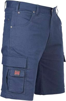 Tough Duck Men's Stretch Twill Cargo Work Short 38 - Navy