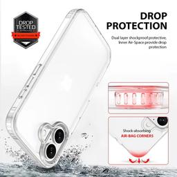 Tough On Clear Air Phone Case for iPhone 16