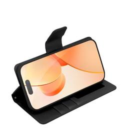 Tough On Flip Wallet Leather Phone Case for Phone 15