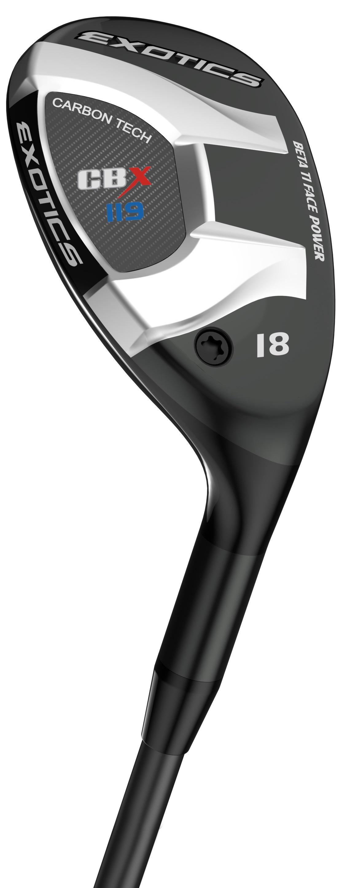 Tour Edge Exotics CBX 119 - Project X Even Flow Blue 85 Shaft - Standard Lie Angle - 3H - Right Handed - Regular Flex - Standard Length - 18 Loft - Men - Acceptable