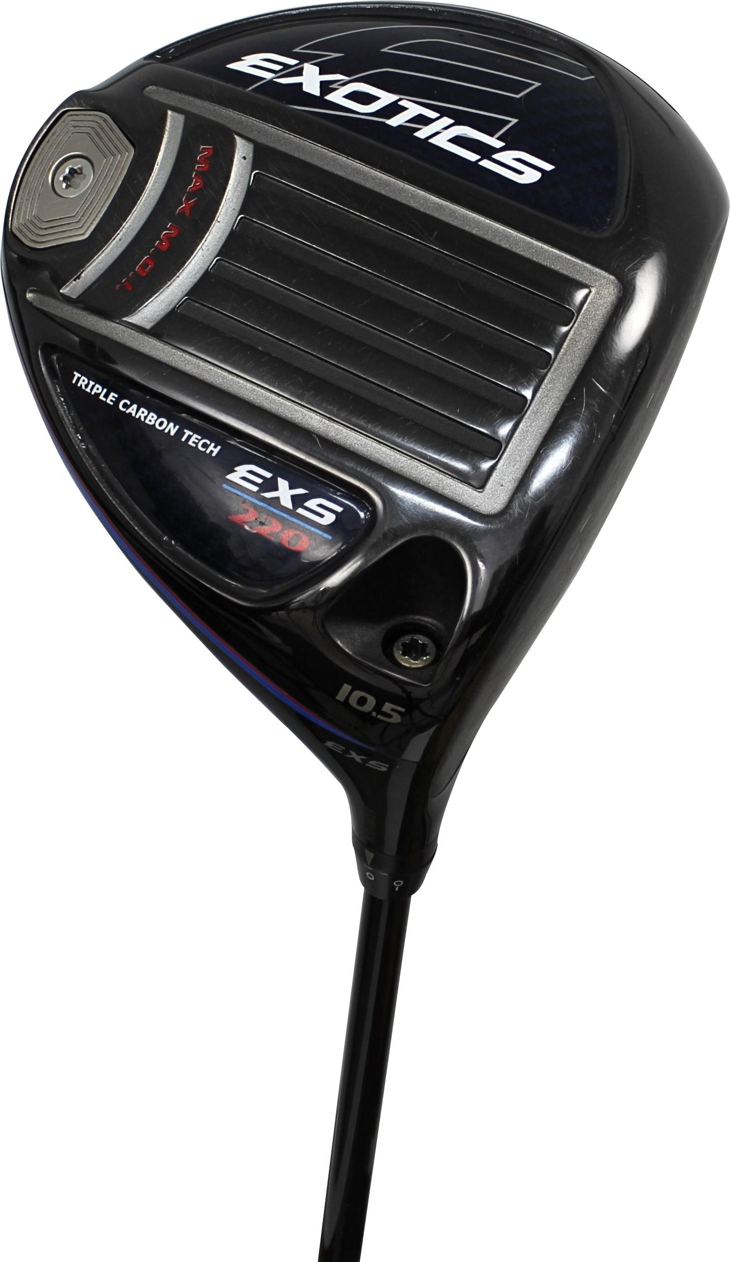 Tour Edge Exotics EXS 220 - Fujikura Ventus 4t Core Shaft - Standard Lie Angle Angle - 3 Wood - Right Handed - Regular Flex - Standard Length - 16 Loft - Men - Acceptable