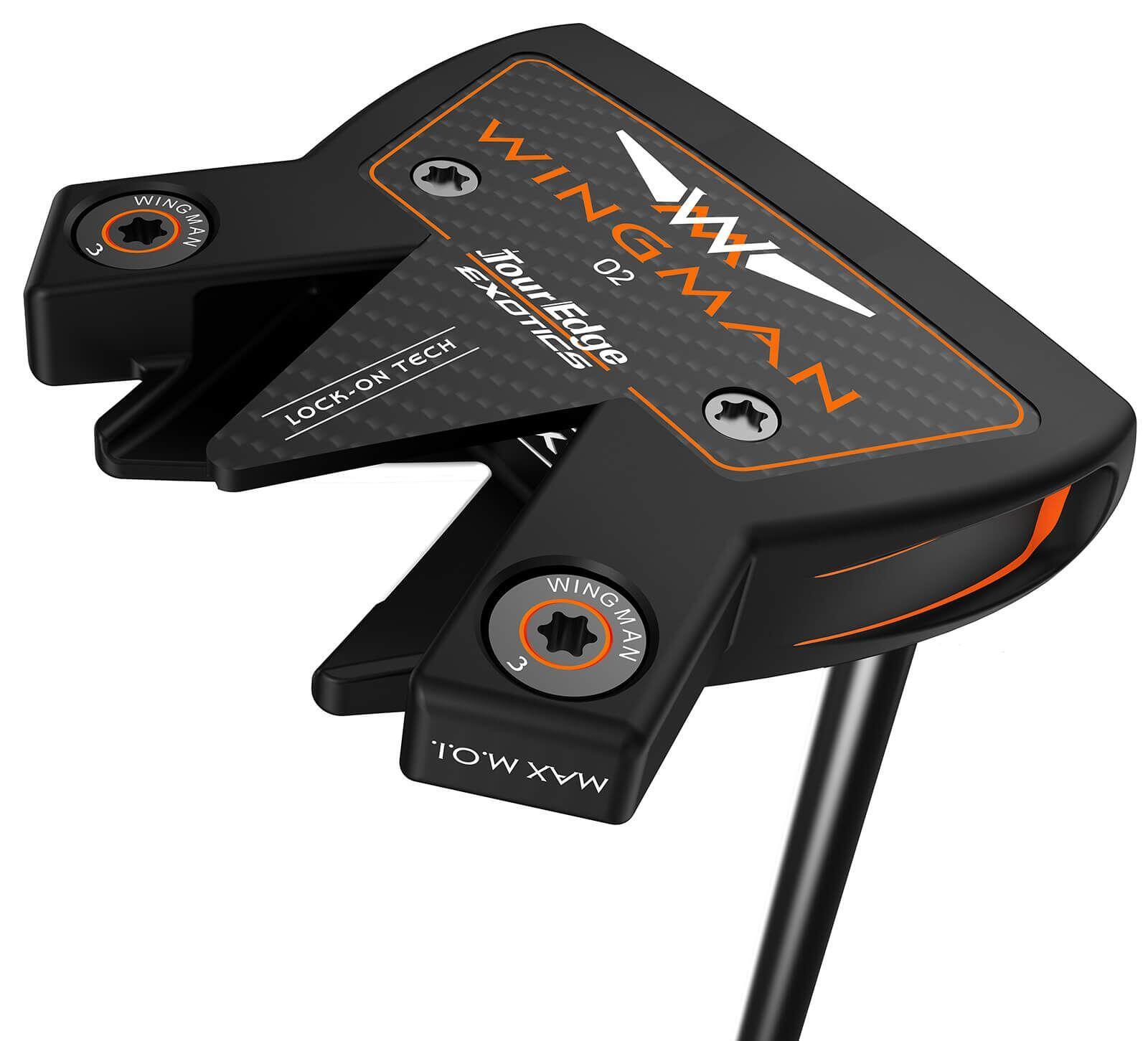 Tour Edge Exotics Wingman 02 - FST KBS CT Tour Putter Shaft - Standard Lie Angle - Standard - Right Handed - Putterflex Flex - Standard Length - Men - Acceptable