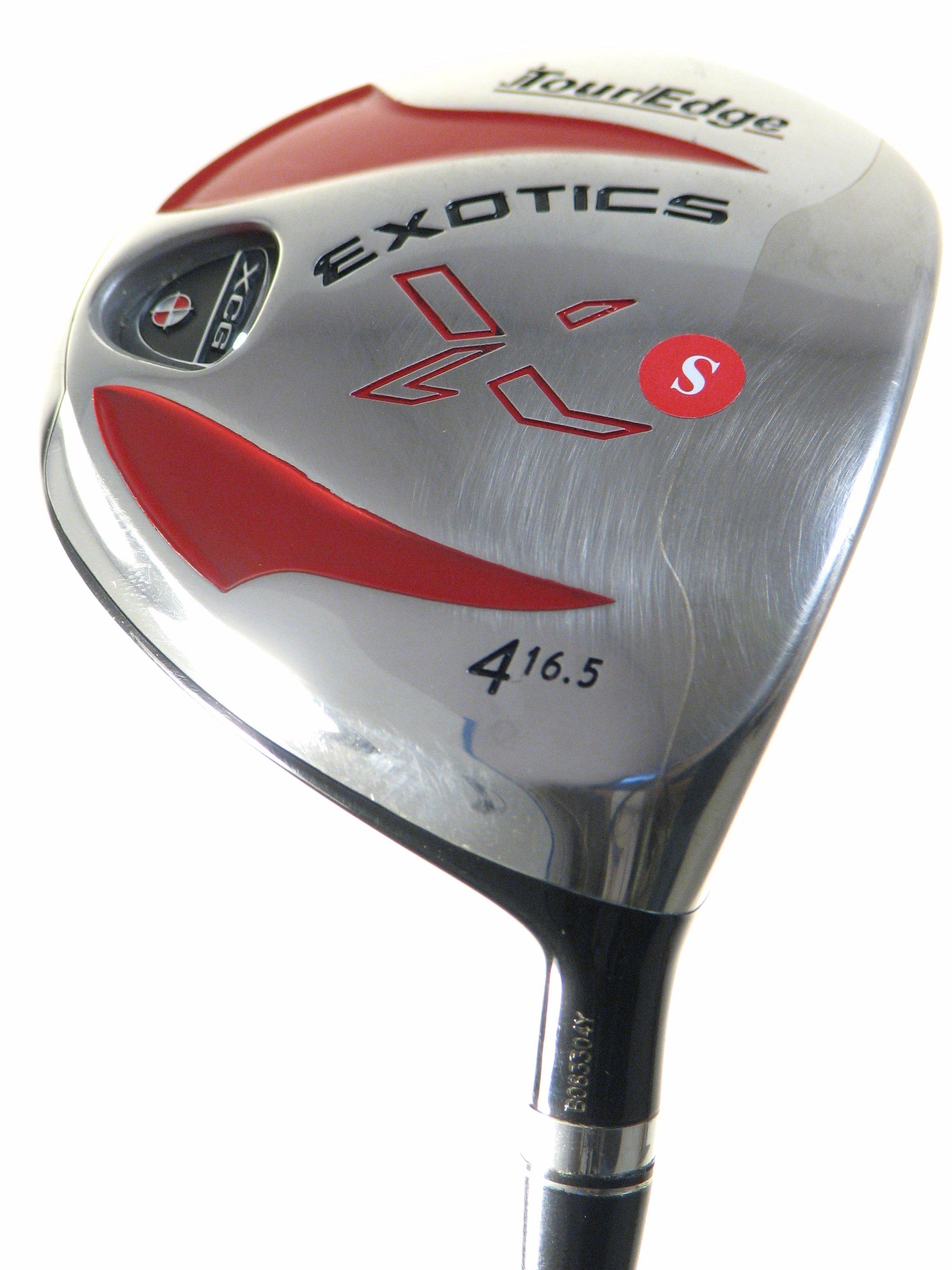 Tour Edge Exotics XCG - Tour Edge Graphite Design X Shaft - Standard Lie Angle - 4H - Right Handed - Stiff Flex - Standard Length - 21 Loft - Men - Acceptable