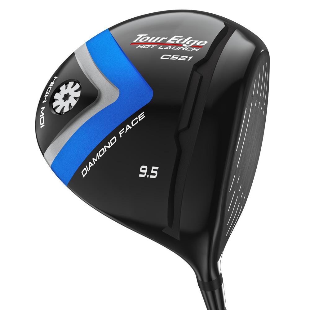 Tour Edge Hot Launch C521 - FST KBS C Shaft - Standard Lie Angle Angle - Lob Wedge - Right Handed - Regular Flex - Standard Length - 59 Loft - Men - Good