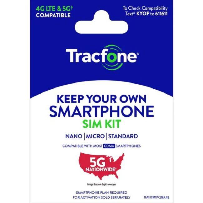 Tracfone  Bring Your Own Phone Triple Punch Sim Kit - Default - Excellent