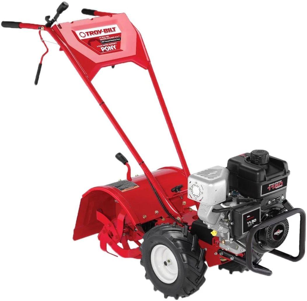 Troy-Bilt Pony 250cc Rear Tine Tiller - Red