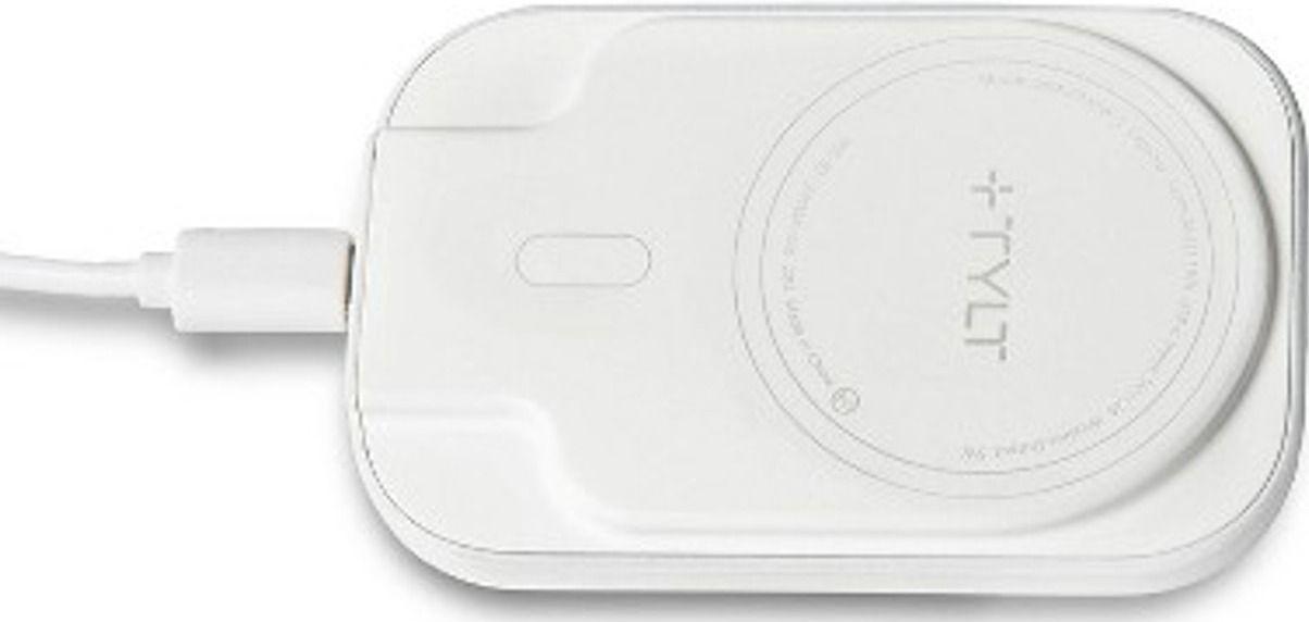 TYLT 3000mAh Power Bank with Magnetic PowerStand - White