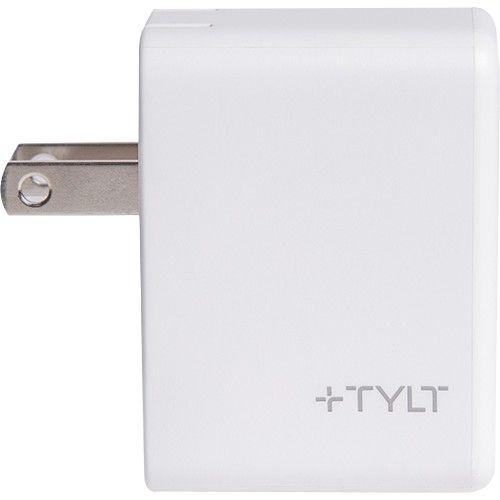 Tylt Full Speed 20W Fast Charging Wall Charger - White