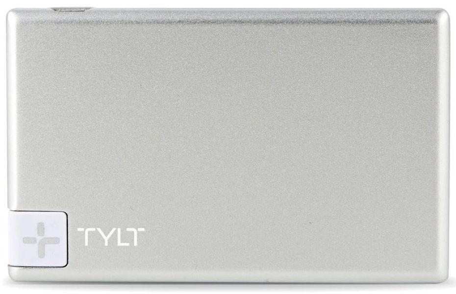 Tylt  Slim Boost Portable Power Bank - Silver - Brand New
