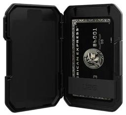 UAG Magnetic RFID Wallet with Stand - Silver/Black