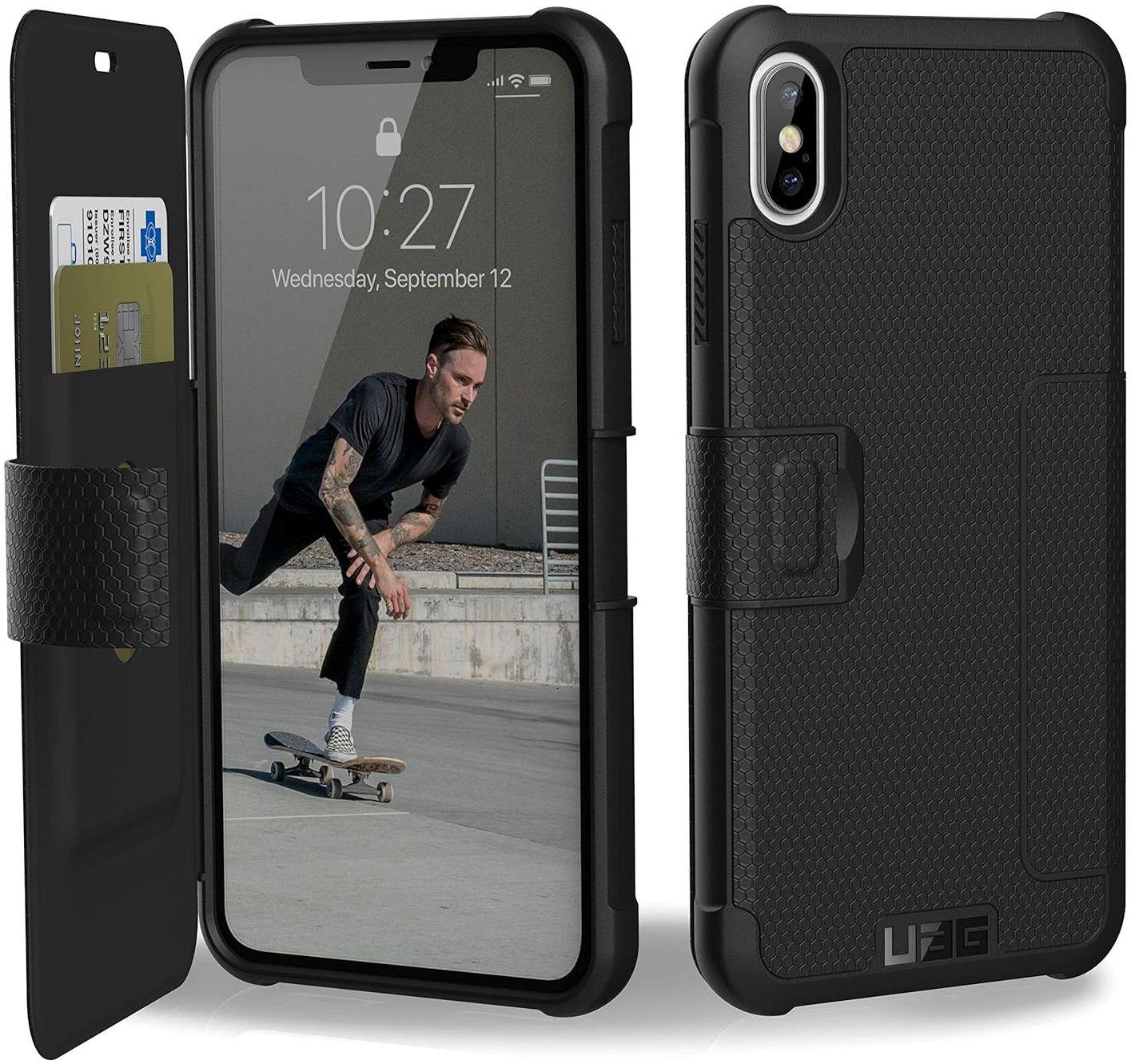 UAG Metropolis Series Phone Case for iPhone XS Max - Black
