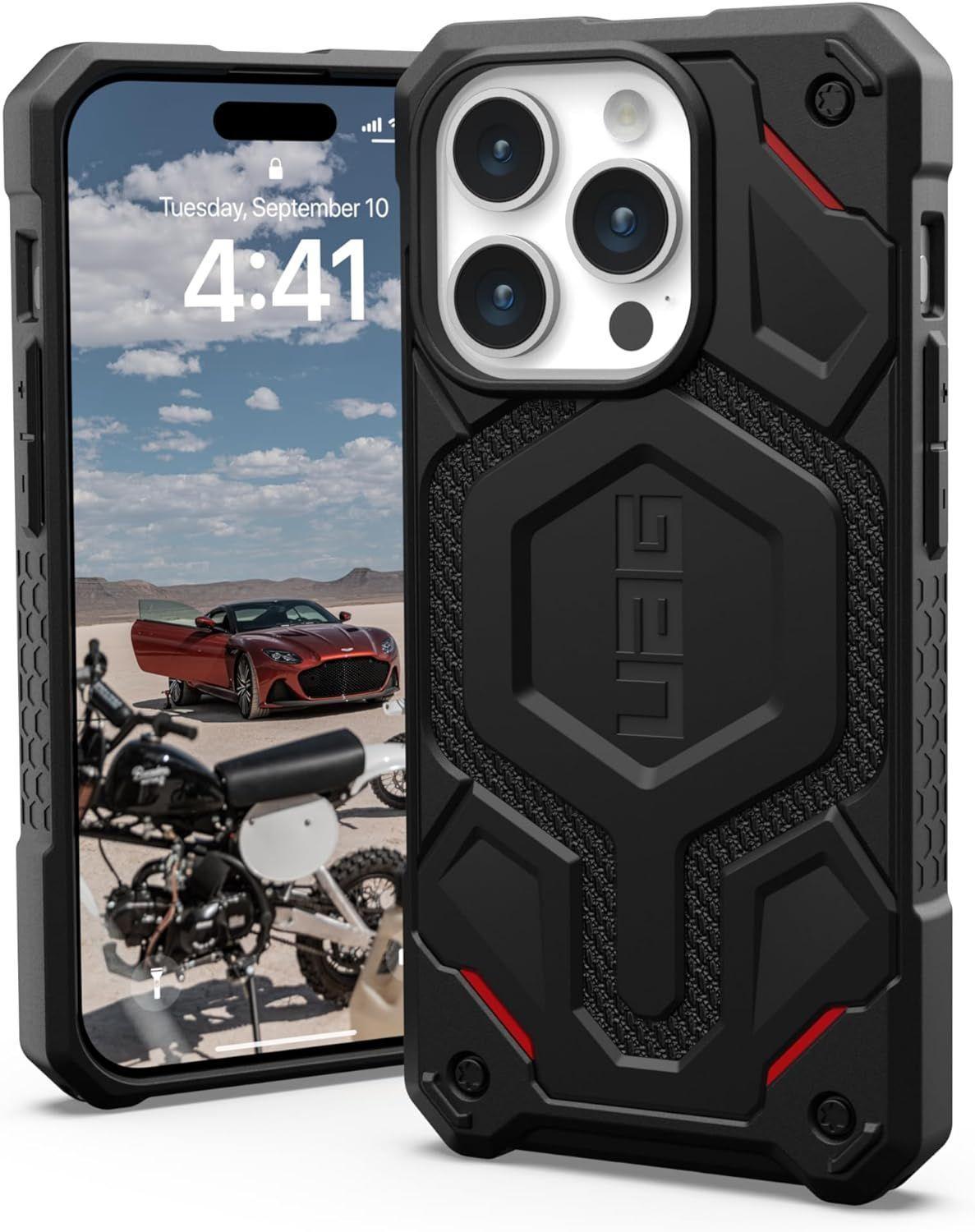 Refurbished UAG Monarch Pro MagSafe Phone Case for iPhone 15 Pro - Reebelo US