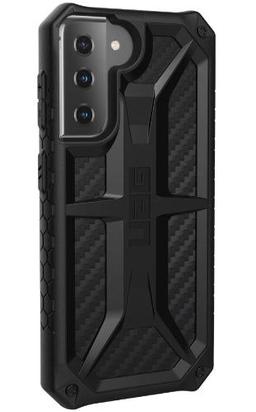 UAG Monarch Series Phone Case for Galaxy S21 Plus - Carbon Fiber