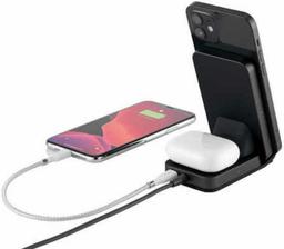 Ubio Labs 2-in-1 Wireless Charging Stand - Black