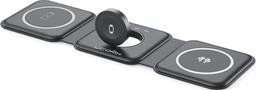 UCOMX Nano 3 in 1 Wireless Charger with Adapter - Black