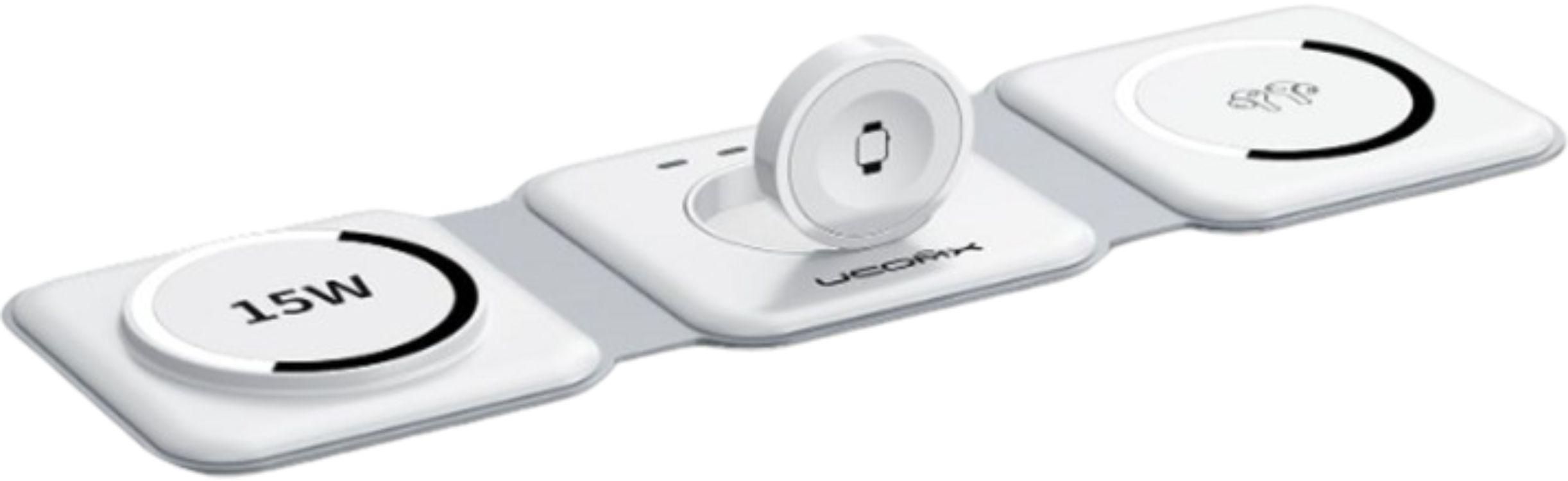 UCOMX  Nano Pro 3-in-1 Wireless Charging Station - White - Excellent