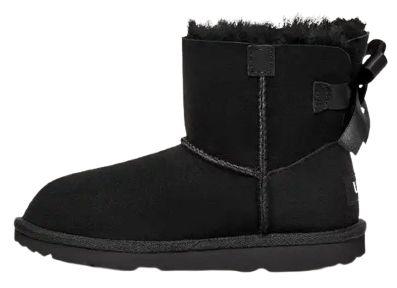 UGG  Kids' Mini Bailey Bow II Boot (Size 5) - Black - Brand New