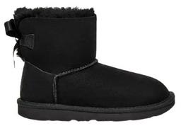 UGG Kids' Mini Bailey Bow II Boot (Size 5) - Black