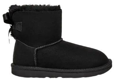 UGG Kids' Mini Bailey Bow II Boot (Size 5) - Black