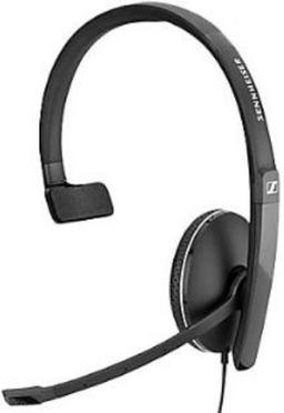 Ultimo 102R USB Single Ear Headset with Microphone - Black
