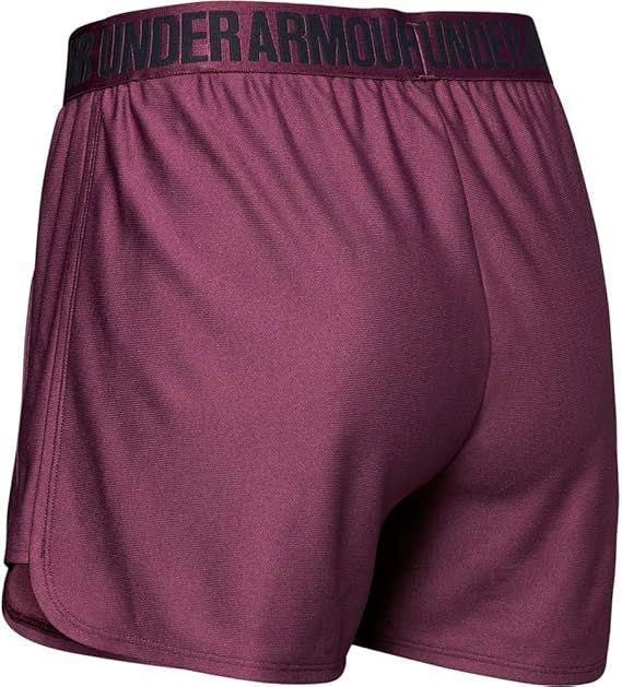 Under Armour Women's Play Up 2.0 Shorts XL - Burgundy